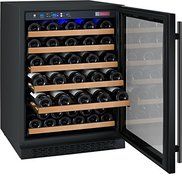 FlexCount Series 56 Bottle Single Zone Freestanding Wine Refrigerator N2