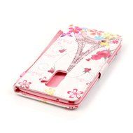 LG G Stylo 2 Case,LG G Stylus 2 Case,Yaheeda [3D Colored Drawing] [Flip Fit] Premium PU Leather Card-Slots Cash-Slots... N36