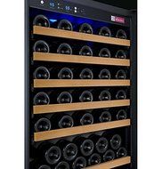 FlexCount Series 56 Bottle Single Zone Freestanding Wine Refrigerator N3