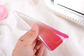 TYoung [Gradient Color] Soft TPU Full Around Shockproof Bling Bright Case Anti-Scratch Cover Shell Bumper Skin... N18