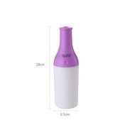 Aroma Diffuser,DBTech Portable Mini Cool Mist Ultrasonic Humidifier,New Creative Bottle Design ,USB LED Night... N8