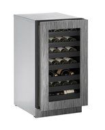 U-Line U3018WCINT00A Built-in Wine Storage, 18&quot;, Stainless Steel