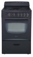 AVANTI ER24P1BG 24" Electric Range Storage, Black