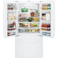 GE White French Door Refrigerator