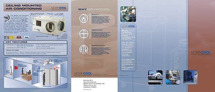 MovinCool Ceiling Mount 10,500 BTU Air Conditioner - CM 12 N3