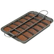 Chicago Metallic&trade; Slice Solutions&reg; 3-Piece Brownie Pan Set Nonstick Finish