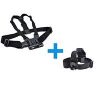 GooKit Professional Combo Accessories Kit Head Chest Strap for GoPro Hero 2 3+ 4