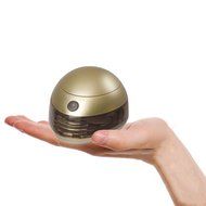 SpaRoom Aromafier Metallic Portable Essential Oil Diffuser Portable USB or Batteries (Gold) N7