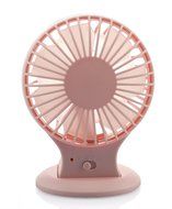 Welltop&reg; Upgraded Portable Rechargeable Electric Personal Fans USB Powered 2-modes Speed Adjustable Double Blades... N19