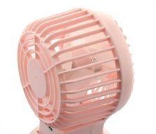 Welltop&reg; Upgraded Portable Rechargeable Electric Personal Fans USB Powered 2-modes Speed Adjustable Double Blades... N20