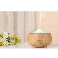 Antech Wood Grain Essential Oil Diffuser Whisper Quiet Cool Mist Humidifier - 250ml N2