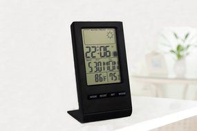 Humidity Meter,Eridge Indoor Digital Thermo-Hygrometer Weather Thermometers Temperature Humidity Monitor Large... N9