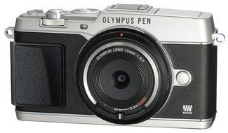 OLYMPUS Micro Four Thirds PEN E-P5 Silver E-P5 BODY SLV - International Version (No Warranty) N2
