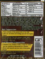 Caffe D&#039;Vita Mocha Cappuccino Sugar Free, 7.5-Gram Single Serve Envelopes (Pack of 24) N28