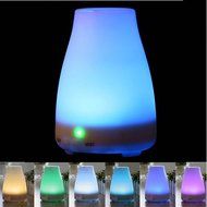 REDGO 100ml Aromatherapy Essential Oil Cool Mist Aroma Humidifier Diffuser Portable Ultrasonic with Color LED... N9