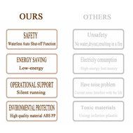 REDGO 100ml Aromatherapy Essential Oil Cool Mist Aroma Humidifier Diffuser Portable Ultrasonic with Color LED... N12