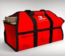 Skonzig Premium Firewood Carrier and Holder, Genuine, Super Durable Canvas, Heavyduty Log Tote, Build To Last,... N5