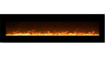 Gibson Living GL5095CE Lima 95 Inch Crystal Wall Mounted Electric Fireplace