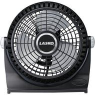Lasko 507 10-Inch Breeze Machine Floor or Table Fan, Black