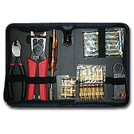 Platinum Tools 90123 Coaxial Termination Kit, w/Zip Case. Box. by Platinum Tools