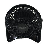 BRENTWOOD AC ADAPTER PERSONAL DESK MINI FAN 4" OFFICE KITCHEN (Black) N4