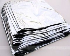 100 Mylar Bags Silver 10 X 16 with Free 200cc Oxygen Absorbers (100)