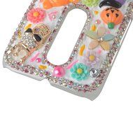 Spritech(TM) 3D Handmade Crystal Phone Case for Motorola Moto G3/Moto G (3rd Gen),Helloween Style Monster Pumpkin... N10