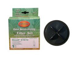 Bissell Part#203-2587 - Inner and Outer Circular Filter Set Replacement for Bissell Upright 9/10/12, CleanView...