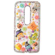 Spritech(TM) 3D Handmade Crystal Phone Case for Motorola Moto G3/Moto G (3rd Gen),Helloween Style Monster Pumpkin... N11