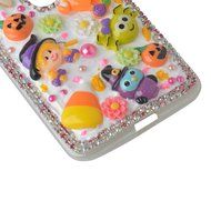 Spritech(TM) 3D Handmade Crystal Phone Case for Motorola Moto G3/Moto G (3rd Gen),Helloween Style Monster Pumpkin... N13