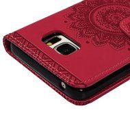 Note 5 Case,Samsung Galaxy Note 5 Case - Wallet Slim Fit Folio Stand 3D Basso-relievo PU Leather Flip Case with... N9