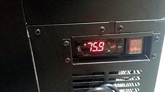 48" Single Tap Keg Beer Can Bottle Dispenser Refrigerator Stainless Steel Top UDD-24-48, Kegerator Fridge N2