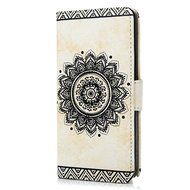 Note 5 Case,Samsung Galaxy Note 5 Case - Wallet Slim Fit Folio Stand 3D Basso-relievo PU Leather Flip Case with... N10