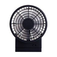 USB Mini Desktop Fan Double Blade Enlarged Version (blue) N7