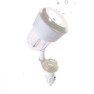 Ecosin Car Humidifier Air Purifier Freshener Travel Car Portable With USB Interface (Beige) N8