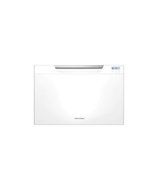 DD24SCW7 DishDrawer Series Semi-Integrated White Single DishDrawer Dishwasher with 9 Cycles 7 Place Settings Eco...