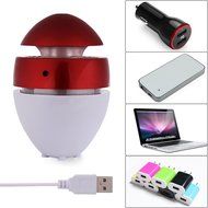 ISEYMI Mini Dual Purpose USB Air Mist Humidifier Aroma Diffuser Mist for Home Room Office Fresh Air(Four Color) N11