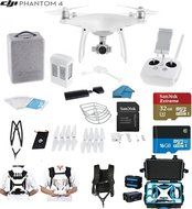 DJI Phantom 4 Quadcopter Drone with 4K Video EVERYTHING YOU NEED KIT + SanDisk 32GB Micro SDXC Card + Universal... N18