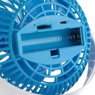 Welltop 5-inch Portable Clip Fan Rotatable Clamp Fans USB or Battery Powered Table Fan Rechargeable Desktop Fan... N8