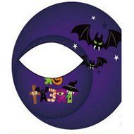 Spritech(TM) Fashionable Terrorist Monster Temporary Eye Tattoo Makeup Colorful Eye Shadow Art for Halloween Stage... N14