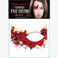 Spritech(TM) Fashionable Terrorist Monster Temporary Eye Tattoo Makeup Colorful Eye Shadow Art for Halloween Stage... N16