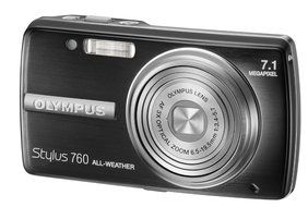 Olympus Stylus 760 7.1MP Digital Camera with Dual Image Stabilized 3x Optical Zoom (Pink) N4