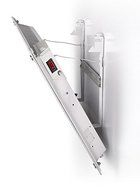 Mill glass panel heater 600W N6