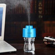 "Aiqite" Bright Color Cute Bottle Cap Humidifier (Blue WTSJ-HUMIDIFIER-01) N3