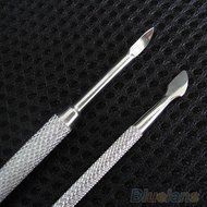 Stainless Steel Nail Cuticle Spoon Pusher Remover Cutter Nipper Clipper Cut Set N3