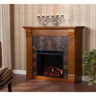 Elkmont Electric Fireplace - Mahogany N12