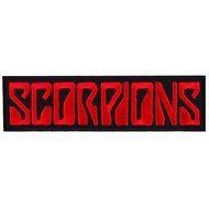 Scorpions Red Logo Iron on Sew on Embroidered Rock Band Patch for Collection with Free Shipping By Botan