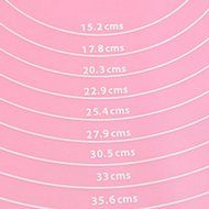 Spritech(TM) Durable Supple Silicone Healthy Mat Baking Mat Baking Tools Pink N7