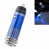 FTXJ Mini Blue Car Auto Fresh Air Purifier Oxygen Bar Ionizer Air Freshner