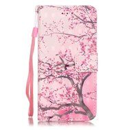 iPhone 7 Case,Yaheeda [3D Colored Drawing] [Flip Fit] Premium PU Leather Card-Slots Cash-Slots &amp; Kickstand [Anti-Scratches... N45